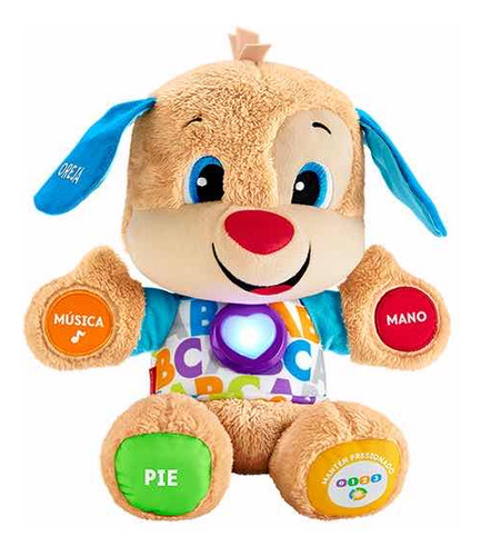 Perrito Muñeco Aprende Conmigo Estimulacion Fisher Price   