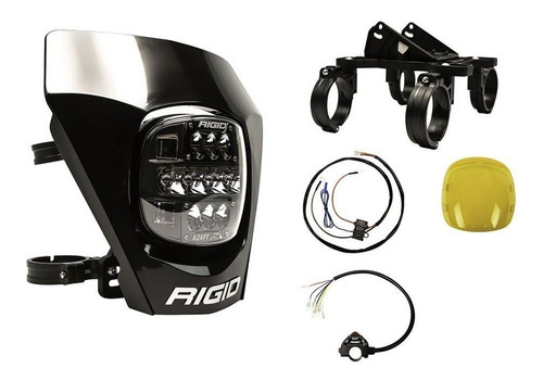 Faro Principal Led Rigid Industries Adapt Enduro Kit - Black