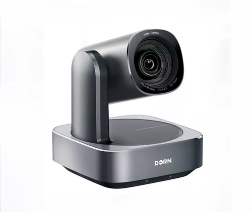Câmera web Dorn 12XU 4K cor preto