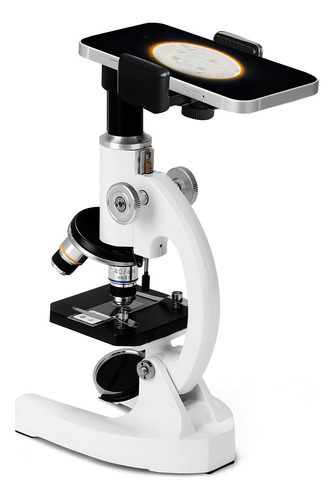 Microscopio Monocular Biológico Profesional, 64x A 2400x,