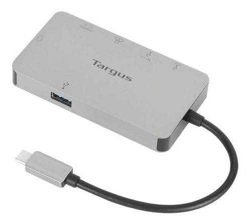 Imagen 3 de 7 de Targus Hub 4k Usb-c 6/1 100w Pd3.0 Vga/hdmi/lan/usb-a/usbc