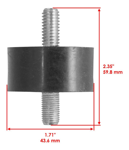 Caltric Engine Mount For Polaris Magnum 325 2x4 4x4 2000 Cch