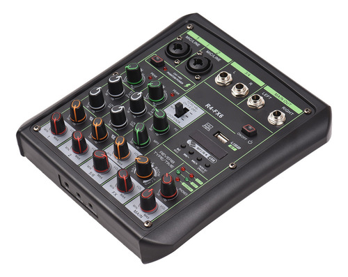 Mezclador De Audio Power Phantom Channel Mixer.otg 48v Audio