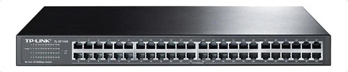 Switch Tp-link Tl-sf1048 48 Portas Bivolt Montável Em Rack
