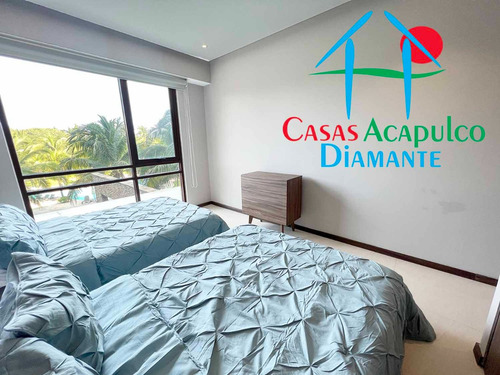 Cad La Isla Fiji S3. Depa De Playa. Terraza Con Vista A Las Áreas Comunes