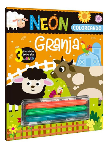 Neón Coloreando Granja / Pd.