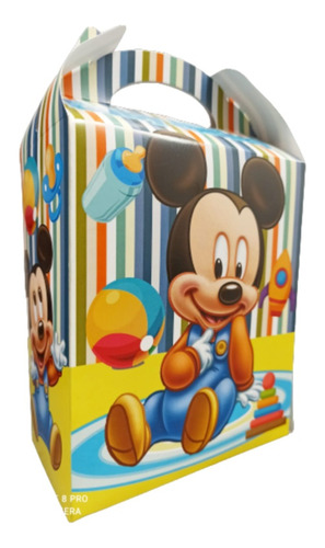 Mickey Bebe Cajas Dulceras Bolo Fiesta Cumpleaños 30 Niños 