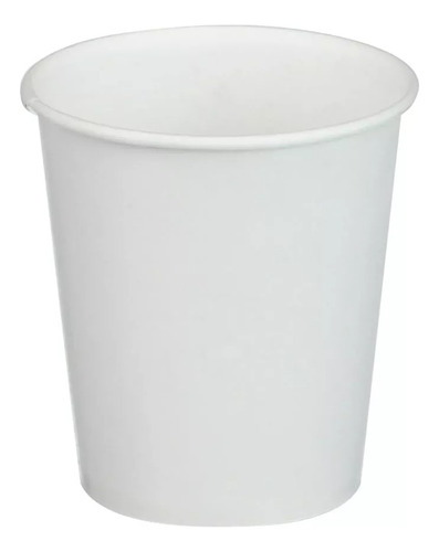 50 Vasos Desechables 8oz Para Café Kit Con Tapas Y Fajillas Agua