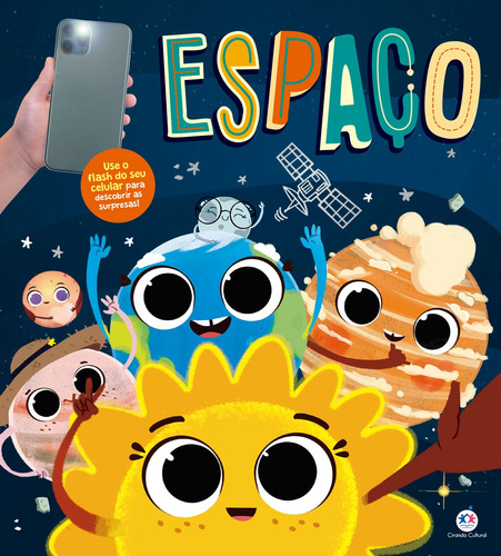 Espaço, de Knobl, Lígia. Série Minha lanterna mágica Ciranda Cultural Editora E Distribuidora Ltda., capa mole em português, 2020