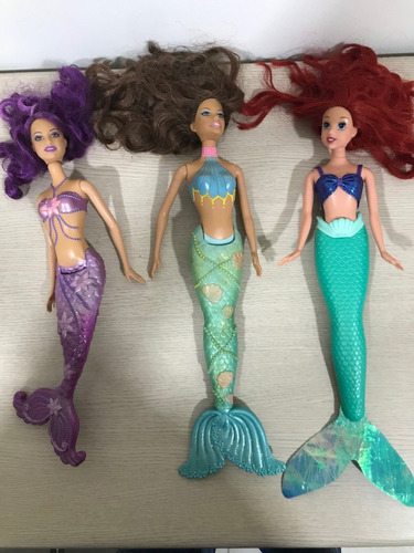 Muñecas Barbie Sirena Originales, Ropa Y Accesorios