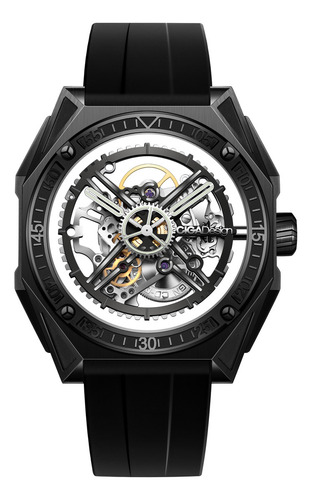 Reloj Ciga Design M-series Magician Automático Titanium Correa Glowing Black
