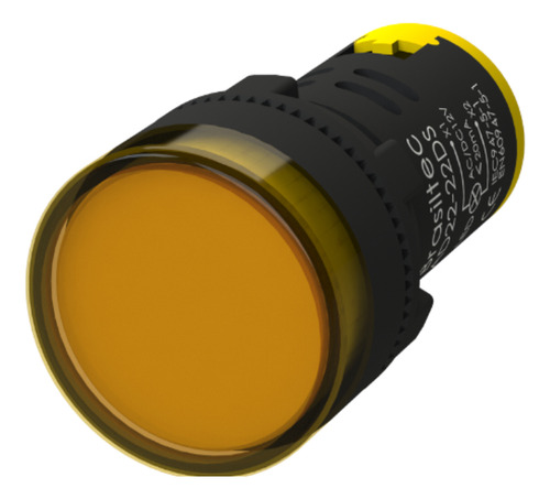 Kit C/ 3 Sinaleiro A Led 22mm 12v Amarelo