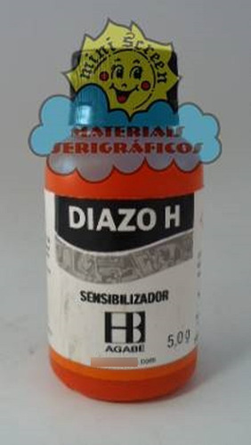 Sensibilizador Diazo H 5,0 Grs Agabê