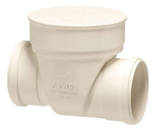 Válvula De Retenção Esgoto 100mm Premium Com Tampa