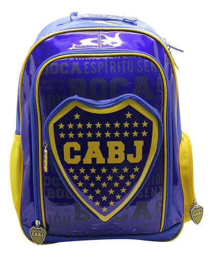 Mochila Infantil Futbol Niño Boca River Argentina Colegio