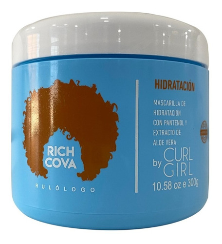 Mascara Hidratacion Para Rulos 300ml Curl Girl Rich Cova