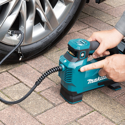 Inflador 40v Compresor Aire 161 Psi Alto Flujo Makita Mp001g