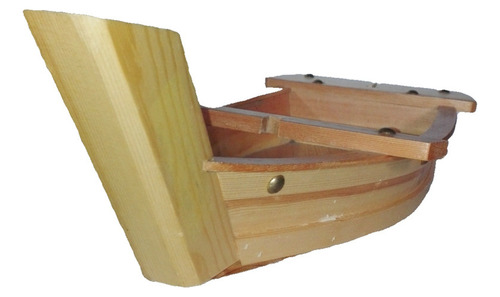 Tabla De Bambu Barco Makis Sushi 60cm Cocina Menaje Regalo