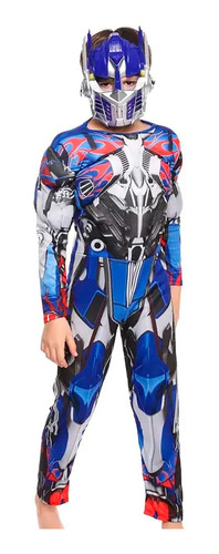 Disfraz Optimus Prime Niño Regalo Cumpleaños Halloween Impor