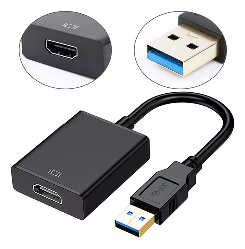 Adaptador Usb 3.0 Para Hdmi Full Hd 1080p