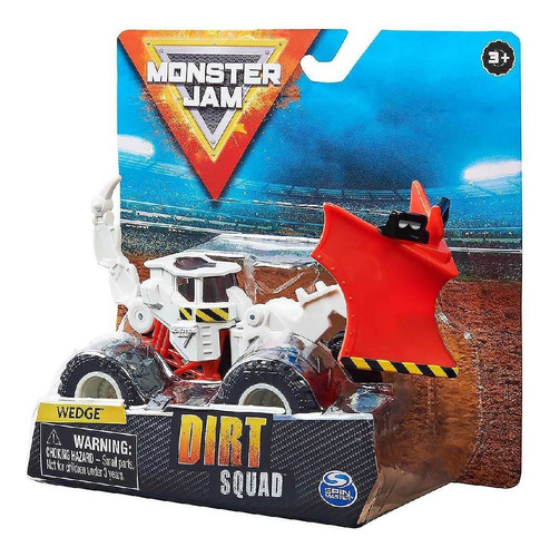 Monster Jam - Dirt Squad - Wedge - Sunny - Branco
