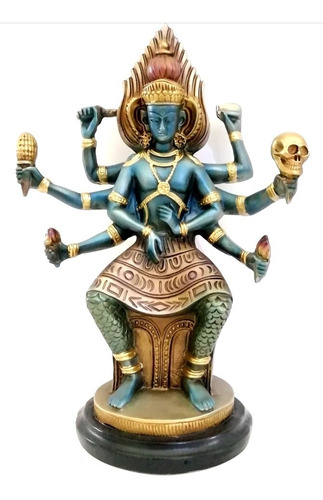 Figura Diosa Kali - Fina Resina 30cms (diosa Hindú)