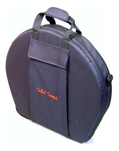 Case Pratos 22 Polegadas Solid Sound Hard Bag Estojo Leve Cor Preto