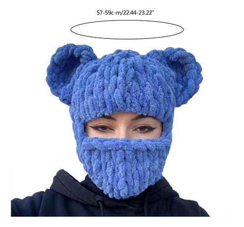 Chapéu De Orelha De Urso, Cachecol, Balaclava, Orelha De Urs