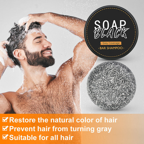 4 Unidades De Shampoo E Sabonete Para Cobrir O Cabelo,