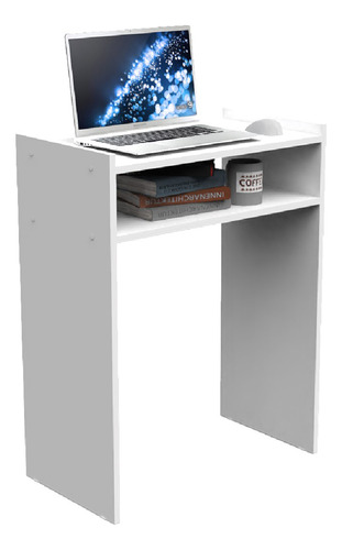 Mesa Para Computador Escrivaninha Compacta Branco