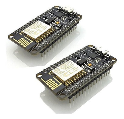 Hiletgo 2pcs Esp8266 Nodemcu Lua Cp2102 Esp12e Internet Wifi