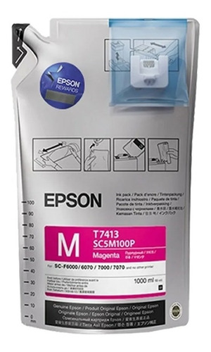 Tinta Epson Original Sublimacion T741  - 1000ml