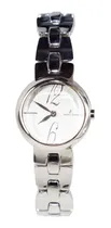 Comprar Reloj Mujer John L Cook Analogo Velvet Acero 5484 Malla Plateado Bisel Plateado Fondo Plateado