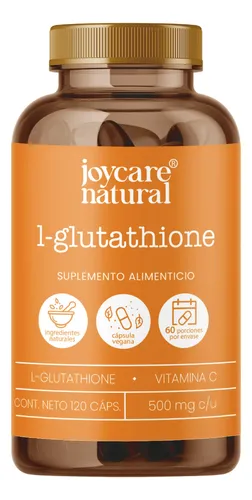 glutathione y vitamina c Joycare Natural L-glutathione + 120 Cáps. 500mg fat burner Dull Skin Glow Night Size:10 grams