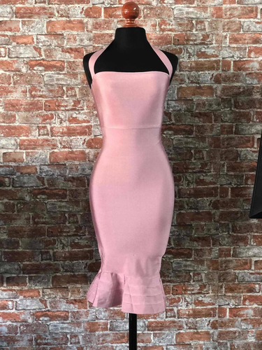 Vestido Bandage Calidad Premium Rosa Y Rojo | Meses sin intereses Vestido Bandage Calidad Premium Rosa Y Rojo | Meses sin intereses