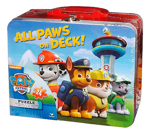 Paw Patrol 2 Rompecabezas Lenticulares Lata 24p 8324 Caffaro