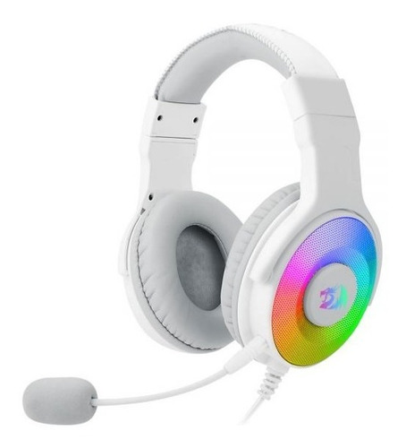 Audífonos Gamer Redragon Pandora2 Blanco Plug 3,5