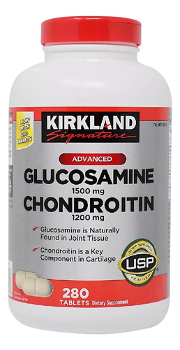 Glucosamina Y Condroitina 280 Tabletas-kirkland