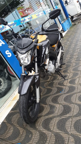 Imagem 5 de 8 de Honda Cb Twister 250 Abs 2020 Dourado Único Dono