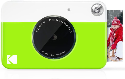 Kodak Printomatic Camara Instantanea - Impresora Portátil Color Verde