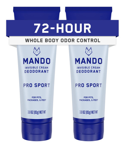 Mando Desodorante Para Todo El Cuerpo Para Hombres, Crema In