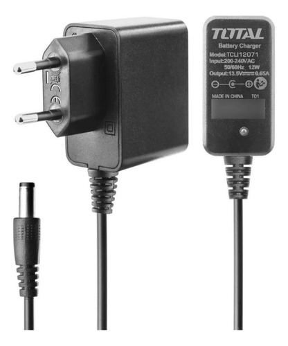 Linterna Led 12v Total C/ Bateria Y Cargador 100 Lumenes