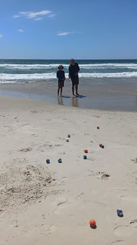 Boccias Mini (juego Pelotas Artesanía). Hechas A Mano
