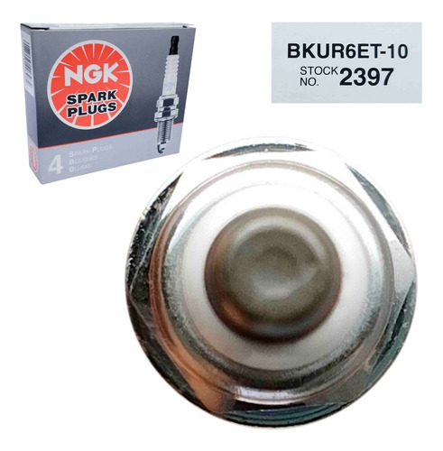 Imagen 7 de 8 de Bujias Ngk Bkur6et10 Cruze 1.8 2014 2015 2016 Original