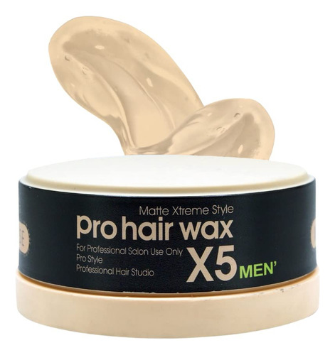 Cera Morfose Ossion Mate Sin Brillo Pro Hair Wax X5 Cabello