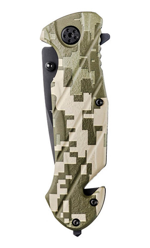 Canivete Tático Squad Militar Camuflado Invictus Caça Tatica