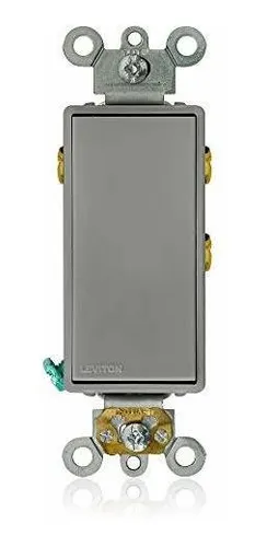 comprar Leviton 5685-2gy 15 Amperios, 120\u002F277 Voltios, Decora Plus R