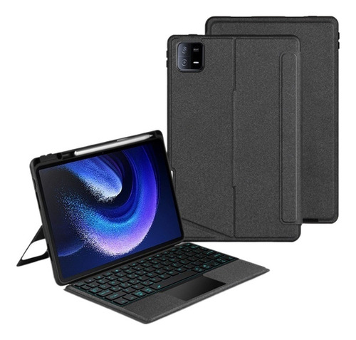 S 5# Funda For Tablet Con Teclado Para Xiaomi Mi Pad 6 Pro/6