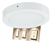 Comprar Panel Plafón Led Redondo 12w Luz Cálida 3000k Akai