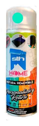 Pintura Vinilo Aerosol Removible Aquamarine - Envío Gratis